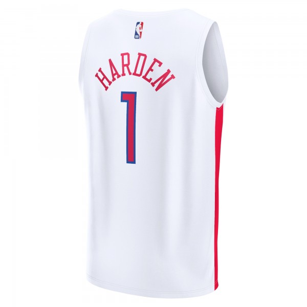 Игровая форма  James Harden Philadelphia 76ers Youth 2022/23 Fastbreak - City Edition - White