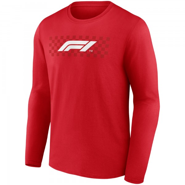Футболка с длинным рукавом Formula 1 Primary Logo - Red