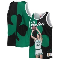 Майка Larry Bird Boston Celtics Mitchell & Ness Sublimated Player - Kelly Green/Black