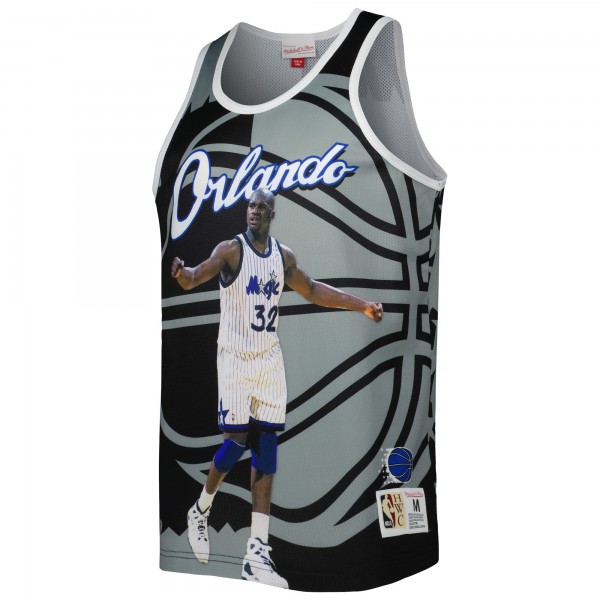 Майка Shaquille O'Neal Orlando Magic Mitchell & Ness Sublimated Player - Black/Gray