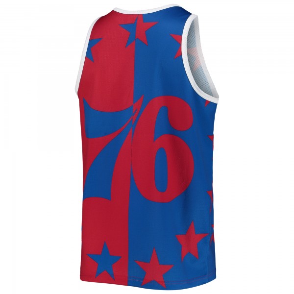 Майка Allen Iverson Philadelphia 76ers Mitchell & Ness Sublimated Player - Royal/Red