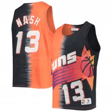 Майка Steve Nash Phoenix Suns Mitchell & Ness Hardwood Classics Tie-Dye - Orange/Black