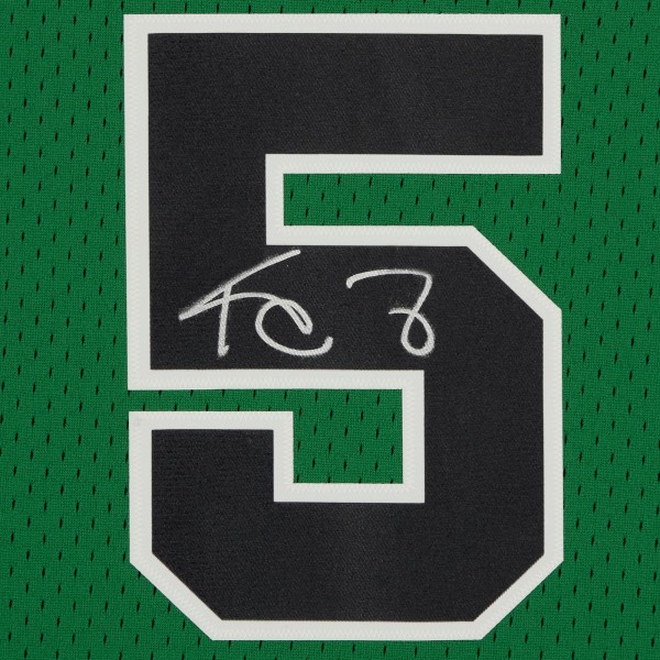 Autographed Boston Celtics Kevin Garnett Fanatics Authentic Italy Mitchell & Ness 2007-08 Replica Jersey