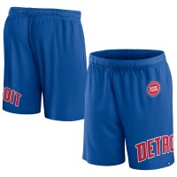 Шорты Detroit Pistons Free Throw Mesh - Blue