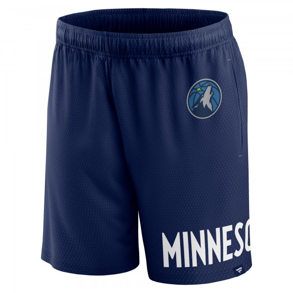 Шорты Minnesota Timberwolves Free Throw Mesh - Navy