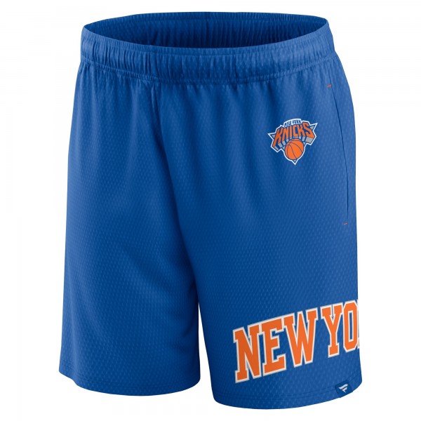Шорты New York Knicks Free Throw Mesh - Blue