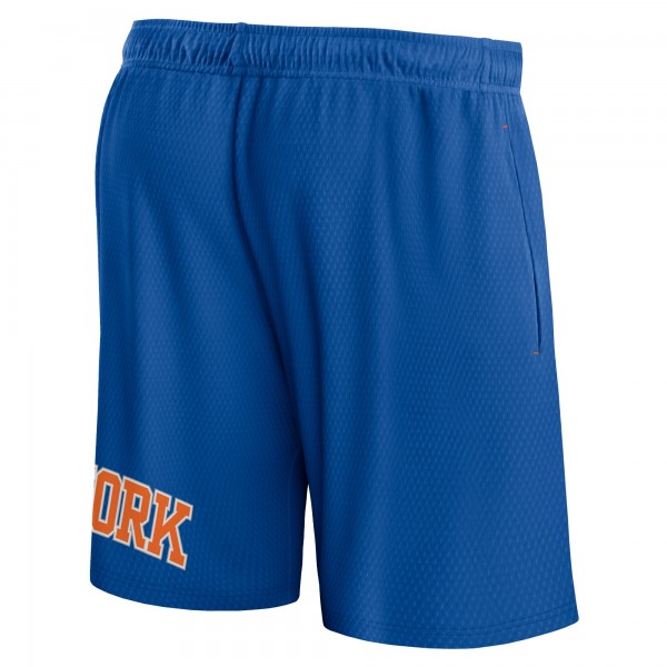 Шорты New York Knicks Free Throw Mesh - Blue