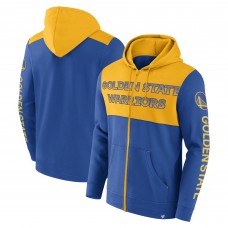 Толстовка на молнии Golden State Warriors Skyhook Colorblock - Royal/Gold