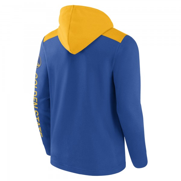 Толстовка на молнии Golden State Warriors Skyhook Colorblock - Royal/Gold
