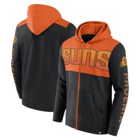 Толстовка на молнии Phoenix Suns Skyhook Colorblock - Black/Orange