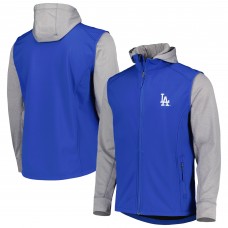 Los Angeles Dodgers Dunbrooke Royal/Heather Gray Alpha Full-Zip Jacket