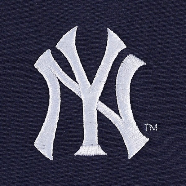New York Yankees Dunbrooke Navy/Heather Gray Alpha Full-Zip Jacket