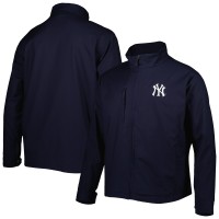 Кофта на молнии New York Yankees Dunbrooke Journey Tri-Blend - Navy