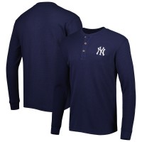 Футболка с длинным рукавом New York Yankees Dunbrooke Navy Maverick