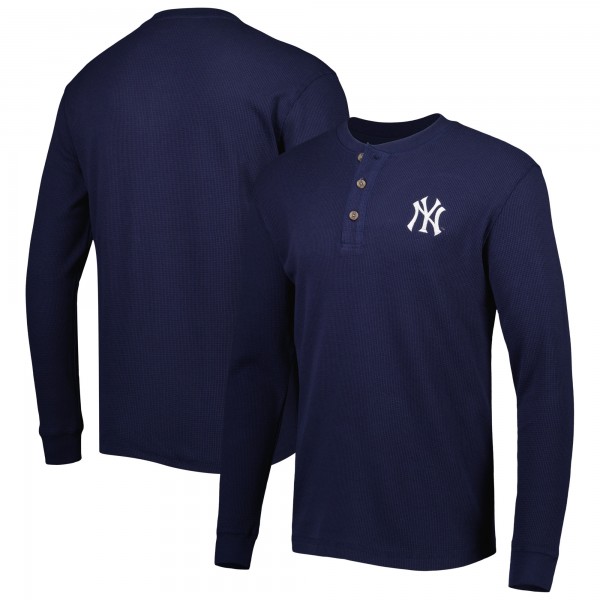 Футболка с длинным рукавом New York Yankees Dunbrooke Navy Maverick