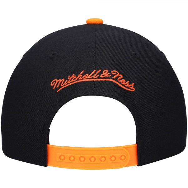 Бейсболка New York Knicks Mitchell & Ness x Lids Current Reload 3.0 - Black/Orange