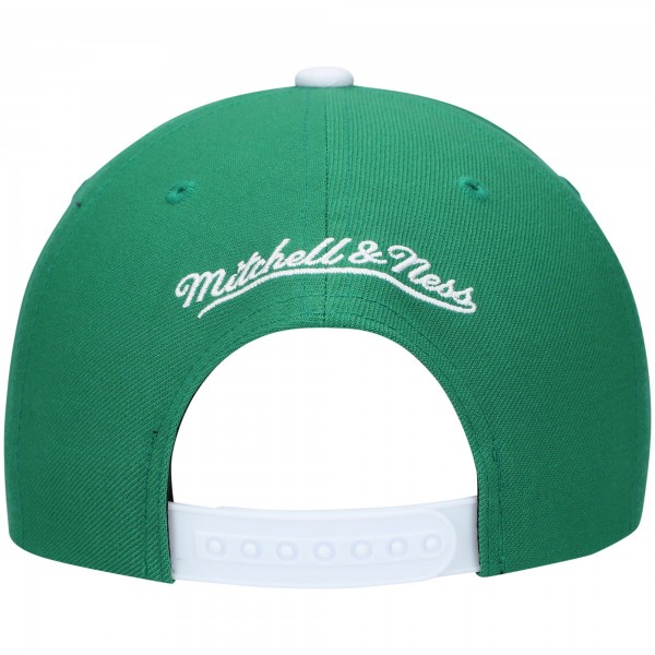Бейсболка Philadelphia 76ers Mitchell & Ness x Lids Current Reload 3.0 - Green/White