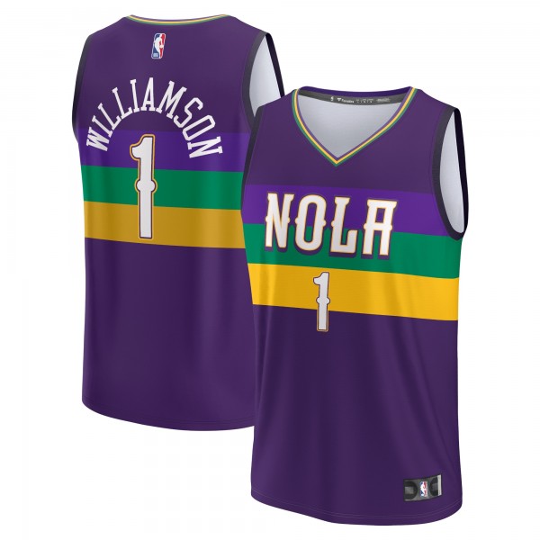 Игровая форма  Zion Williamson New Orleans Pelicans 2022/23 Fastbreak - City Edition - Purple