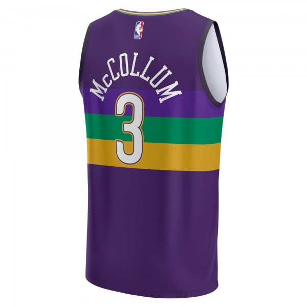 Игровая форма  CJ McCollum New Orleans Pelicans 2022/23 Fastbreak - City Edition - Purple