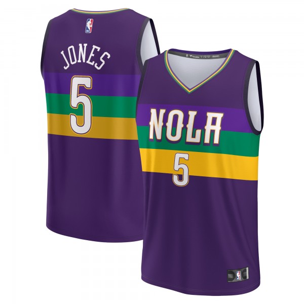 Игровая форма  Herbert Jones New Orleans Pelicans 2022/23 Fastbreak - City Edition - Purple