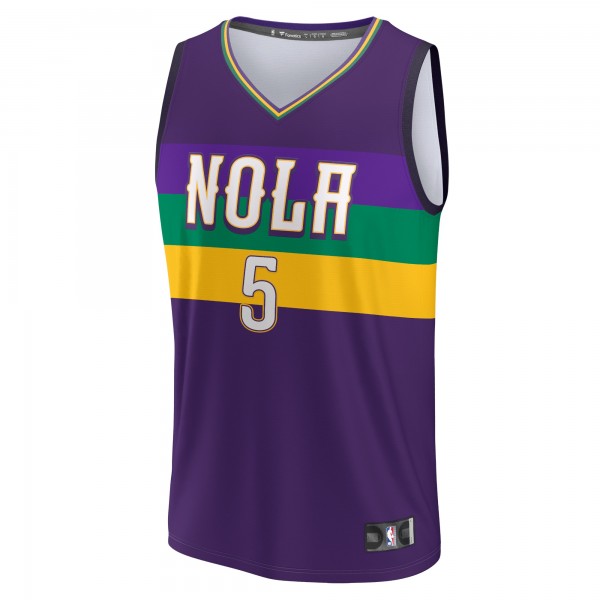 Игровая форма  Herbert Jones New Orleans Pelicans 2022/23 Fastbreak - City Edition - Purple