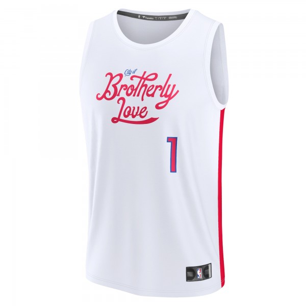 Игровая форма  James Harden Philadelphia 76ers 2022/23 Fastbreak - City Edition - White
