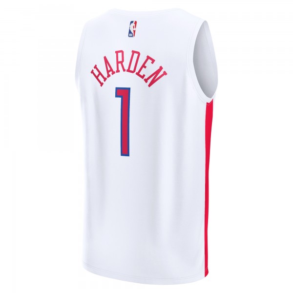 Игровая форма  James Harden Philadelphia 76ers 2022/23 Fastbreak - City Edition - White