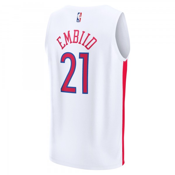 Игровая форма  Joel Embiid Philadelphia 76ers 2022/23 Fastbreak - City Edition - White