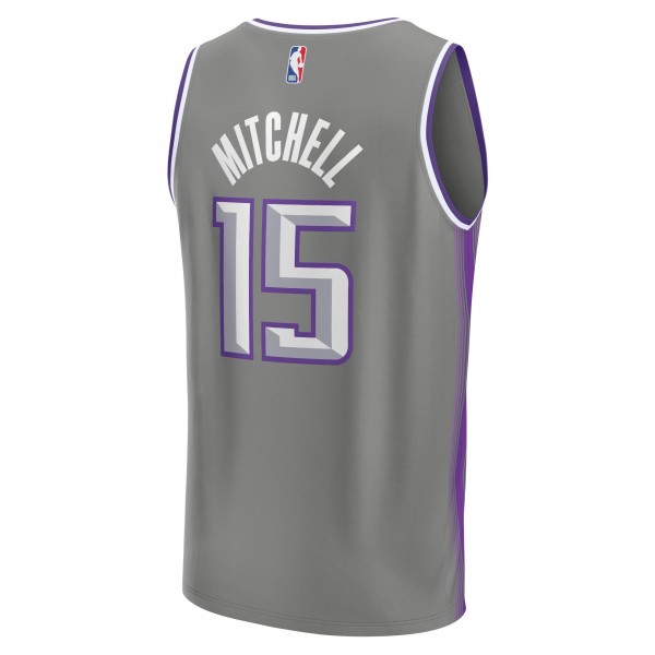 Игровая форма  Davion Mitchell Sacramento Kings 2022/23 Fastbreak - City Edition - Gray