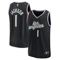 Игровая форма  Reggie Jackson LA Clippers 2022/23 Fastbreak - City Edition - Black