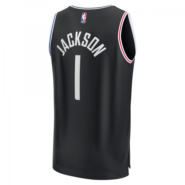 Игровая форма  Reggie Jackson LA Clippers 2022/23 Fastbreak - City Edition - Black