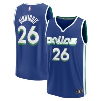 Игровая форма  Spencer Dinwiddie Dallas Mavericks 2022/23 Fastbreak - City Edition - Blue