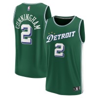 Игровая форма  Cade Cunningham Detroit Pistons 2022/23 Fastbreak - City Edition - Green