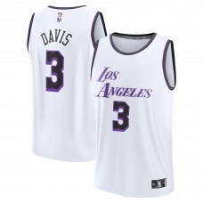 Anthony Davis Los Angeles Lakers 2022/23 Fastbreak Jersey - City Edition - White