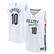 Ben Simmons Brooklyn Nets 2022/23 Fastbreak Jersey - City Edition - White