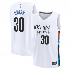 Seth Curry Brooklyn Nets 2022/23 Fastbreak Jersey - City Edition - White