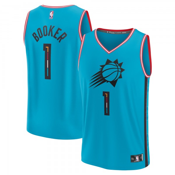 Игровая форма  Devin Booker Phoenix Suns 2022/23 Fastbreak - City Edition - Turquoise