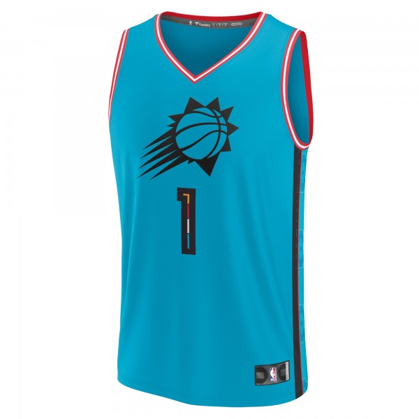 Игровая форма  Devin Booker Phoenix Suns 2022/23 Fastbreak - City Edition - Turquoise