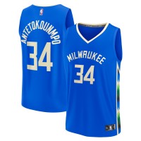 Игровая форма  Giannis Antetokounmpo Milwaukee Bucks 2022/23 Fastbreak - City Edition - Royal