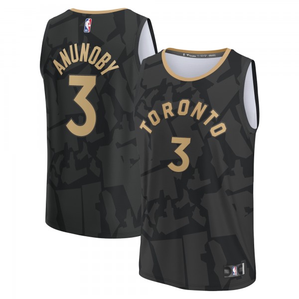 Игровая форма  OG Anunoby Toronto Raptors 2022/23 Fastbreak - City Edition - Black