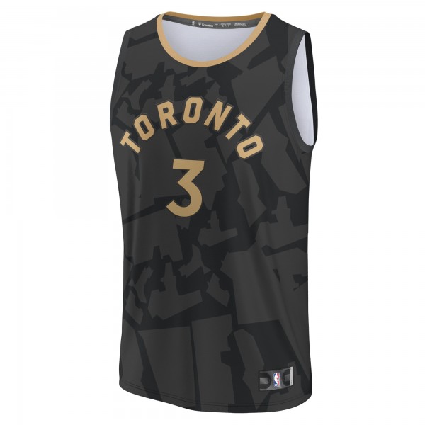 Игровая форма  OG Anunoby Toronto Raptors 2022/23 Fastbreak - City Edition - Black
