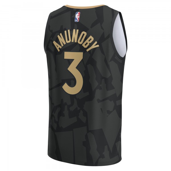 Игровая форма  OG Anunoby Toronto Raptors 2022/23 Fastbreak - City Edition - Black