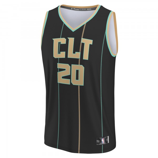 Игровая форма  Gordon Hayward Charlotte Hornets 2022/23 Fastbreak - City Edition - Black