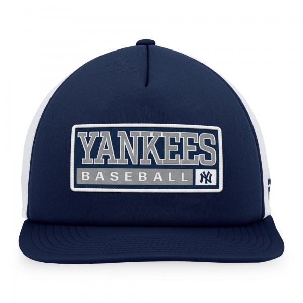 Бейсболка New York Yankees Majestic Foam Trucker - Navy/White