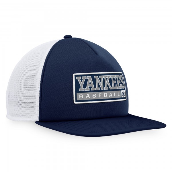 Бейсболка New York Yankees Majestic Foam Trucker - Navy/White