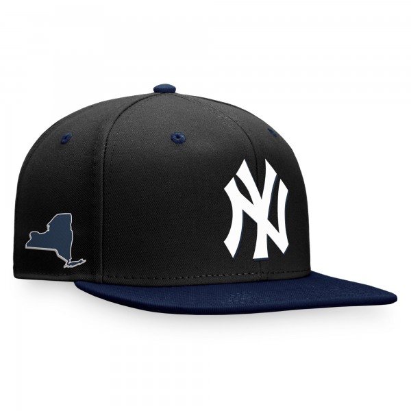 Бейсболка New York Yankees State Side Two-Tone - Black/Navy