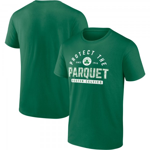 Boston Celtics Fanatics Kelly Green Protect The Parquet Hometown Collection T-Shirt