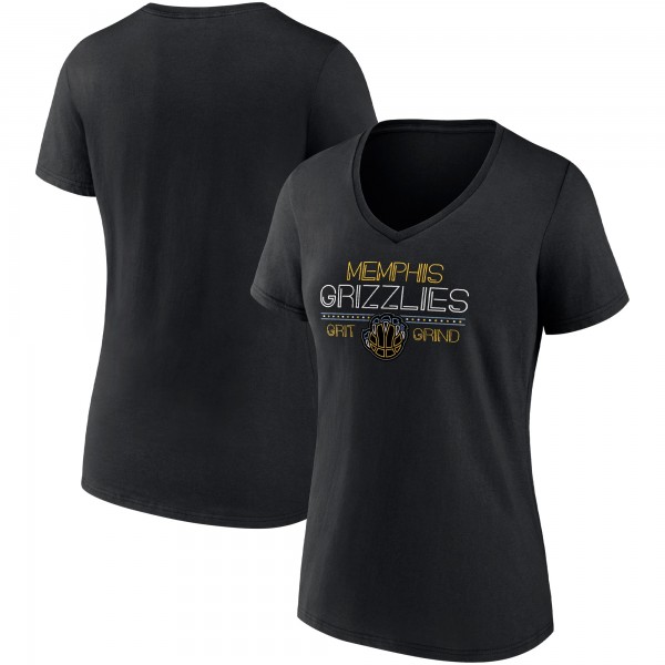 Футболка Memphis Grizzlies Womens Hometown Collection Grit Grind - Black