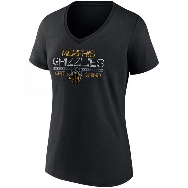 Футболка Memphis Grizzlies Womens Hometown Collection Grit Grind - Black