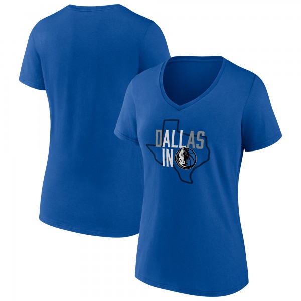 Футболка Dallas Mavericks Women's Hometown Collection All In - Blue